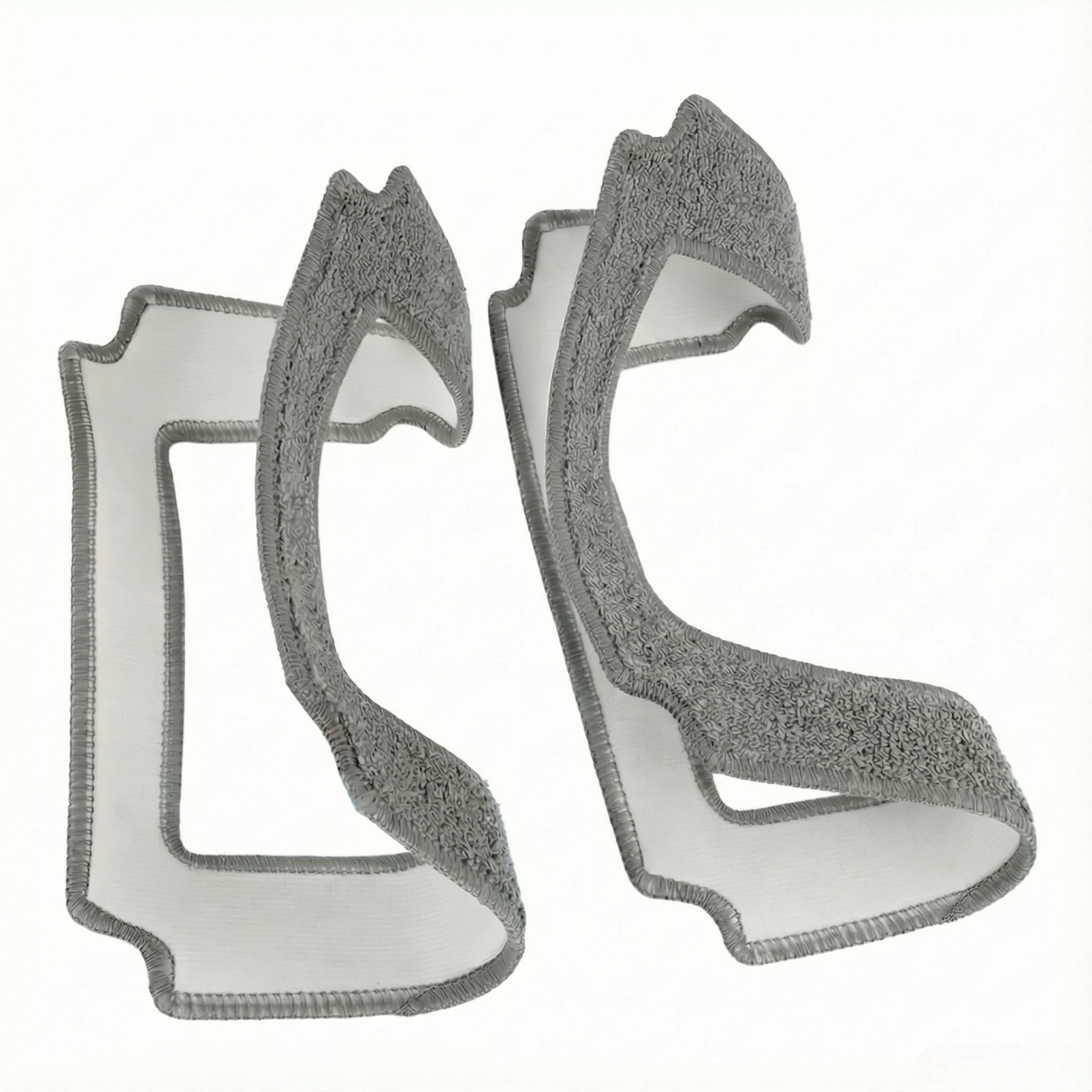 Lingettes de nettoyage en microfibre carrées 21 × 21 cm